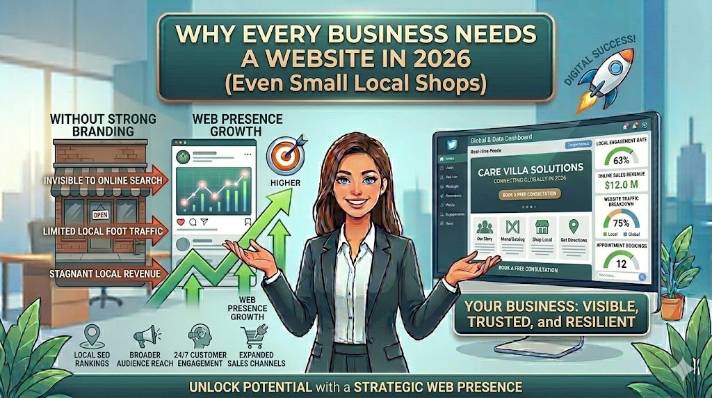 Why Every Business Needs a Website in 2026 (Even Small Local Shops)