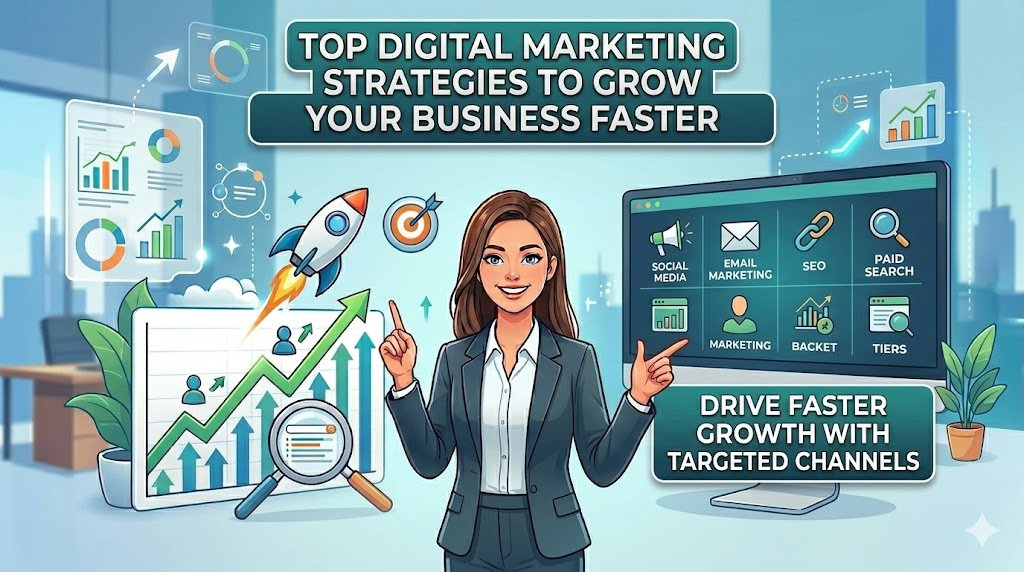 Top Digital Marketing Strategies to Grow Your Business Faster